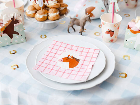 Paper napkins - Horses - 33x33cm - 12 pcs.