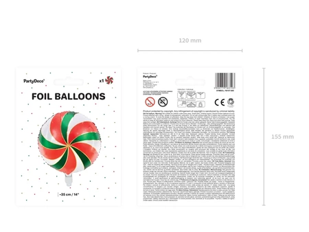 Foil balloon - Candy - 35 cm