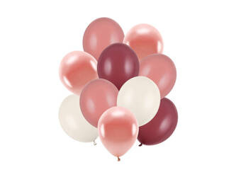 Latex balloons 30cm - Pink - Mix - 10 pieces