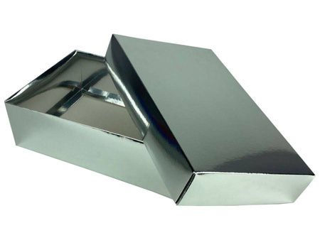 Laminated Box - Silver - 255x160x75 mm