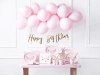 Strong balloons 12 cm - Pastel Pale Pink - 100 cm