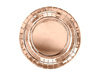 Paper plates - Round - Pink gold - 18cm - 6 pieces 