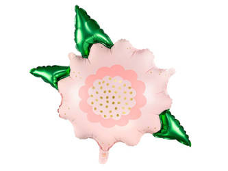 Foil balloon - Flower - Pink - 70x57 cm