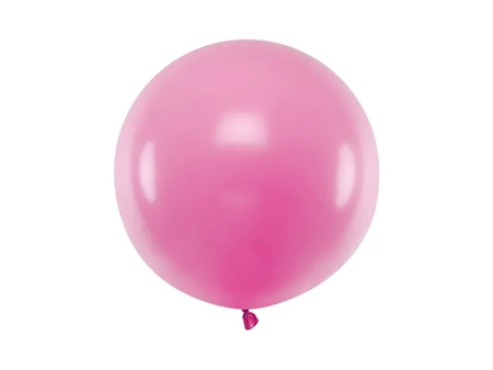 Latex Balloon 60cm - Round - Pastel Fuchsia