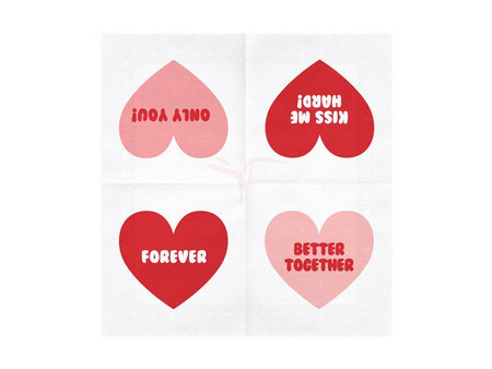 Paper napkins - Better Together - 33x33 cm - 20 pieces