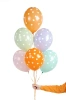 Balloons Strong 30cm - Dots - Mix - 6 pcs