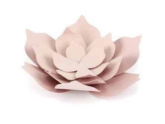 Paper Flowers - Powder Pink - 3 pieces