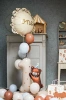 Foil balloon - Number 1 with Teddy Bear - 81 x 72cm