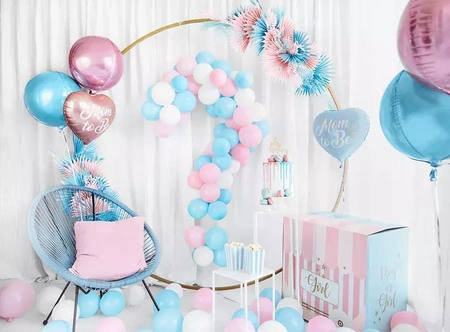 Balloons Strong 12cm - Pastel Light Blue - 100 pcs.