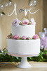 Cake topper - Love - Silver - 17cm