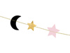 Paper garland - Stars and Moons - Mix - 190 cm