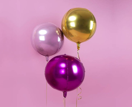 Foil balloon - Ball - Gold - 40 cm