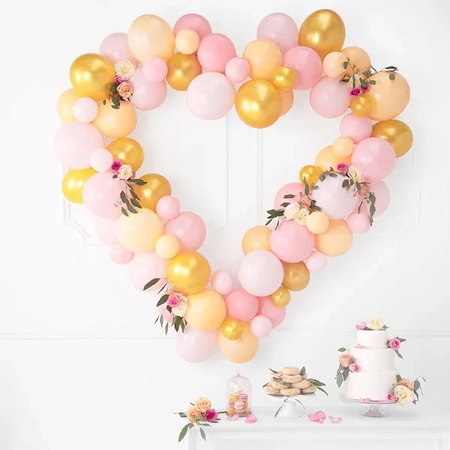 Balloons Strong 12cm - Pastel Light Peach - 100 pieces