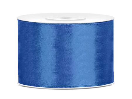 Satin ribbon - 50mm x 25m - Royal Blue