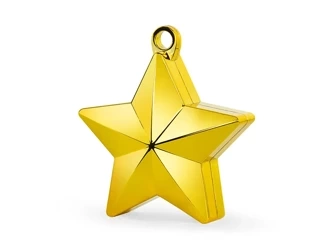 Helium balloon weight - Star - Gold