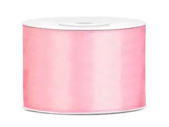 Satin ribbon - 50mm x 25m - Light Pink