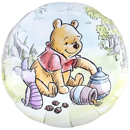 Foil balloon - Round - Winnie the Pooh - 50 cm - 1 pc.