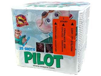 PILOT launcher - 25 shots - 18mm - CLE4268-3 - SRPYRO