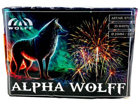 ALPHA WOLF MEGA DISPLAY - AC10035A - WOLFF - 25mm - 35 shots.