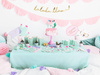 Party banner - Lalala Llama - Gold - 12.5 x 82 cm