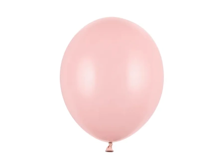 Set of balloons and helium - Teddy bear on the moon - pink - 20 elements