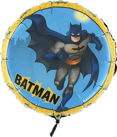 Foil balloon - Round - Batman - 46 cm - 1 pc.