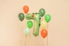 Foil balloon - Number 7 - Crocodile - 56 x 85 cm - 1 pc.