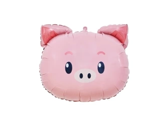 Pig's Head Foil Balloon - 54 x 58 cm