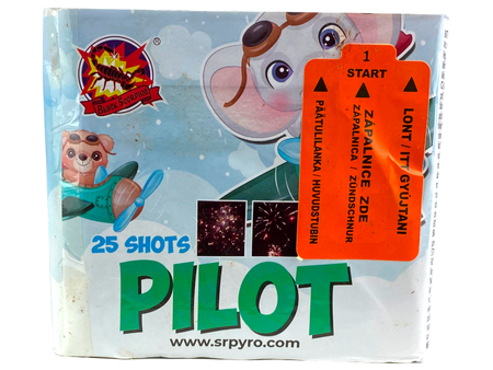 PILOT launcher - 25 shots - 18mm - CLE4268-3 - SRPYRO