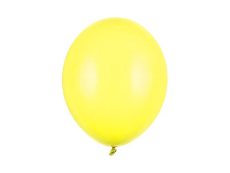 Strong 30cm Balloons - Pastel Lemon Zest - 100 pcs.