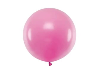 Latex Balloon 60cm - Round - Pastel Fuchsia