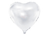 Foil balloon - Heart - White - 45 cm