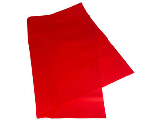 Smooth Tissue Paper - Red - 50 x 70cm