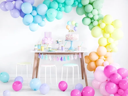 Strong 23cm Balloons - Pastel Pistachio - 100 pcs.