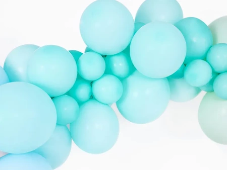 Strong 23cm Balloons - Pastel Light Mint - 100 pieces