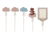 Cake toppers - Teddy Bear - 12/14 cm - 5 pieces