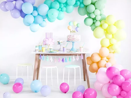 Strong 30cm Balloons - Pastel Pistachio - 100 pcs.