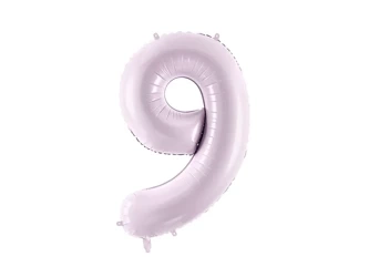 Foil balloon - Number 9 - Purple - 72cm