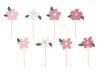 Cake Toppers Flowers - Mix - 13-14.5 cm - 8 pieces