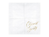 Paper napkins - Holy Baptism - White - 33x33cm - 20 pieces