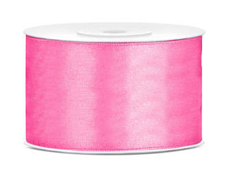 Satin ribbon - Pink - 38mm/25m