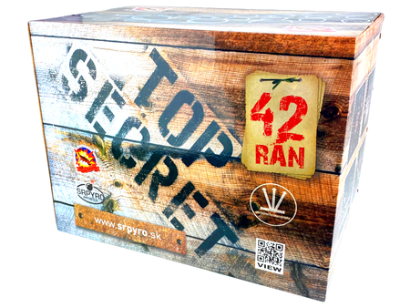 TOP SECRET DISPLAY - 42s - 30&48 mm - CLE4123 - SRPYRO