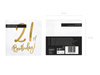 Paper napkins - 21st Birthday! - White - 33x33cm - 20 pieces