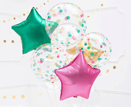  Polka dot balloon - 40cm - mix