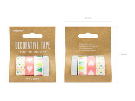 Decorative ribbons - Self-adhesive - 4 pieces