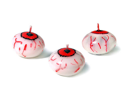 Floating candle for Halloween - Eye - 1 pc.