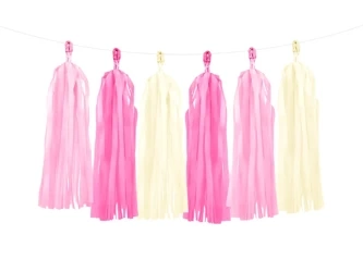 Tassel garland - Pink mix - 150cm