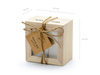 Guest book - tip box - 9.5 x 9.5 x 6 cm - English version