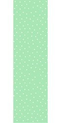 Wrapping paper - Light green - White stars - 68.5 x 100 cm