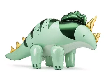 Dinosaur foil balloon- 101x60.5 cm - green